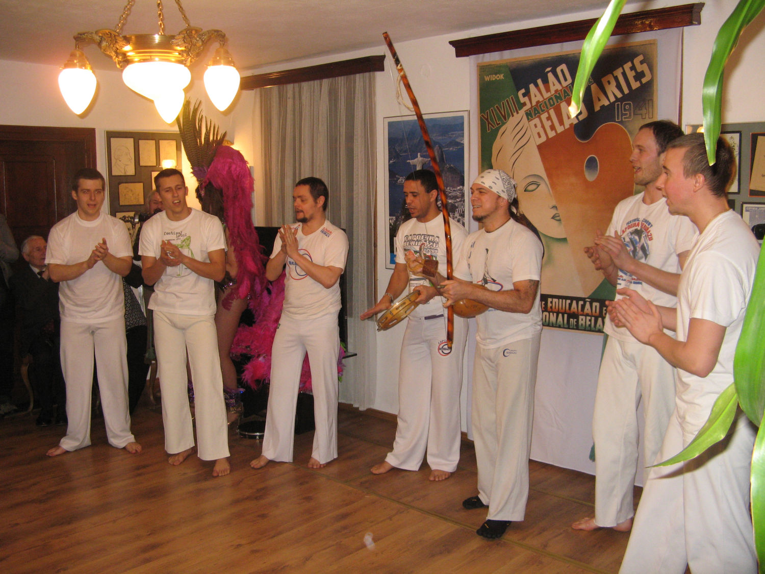 Grupa Capoeira Beribazu z Warszawy, Bieu 21.02.2012 r.