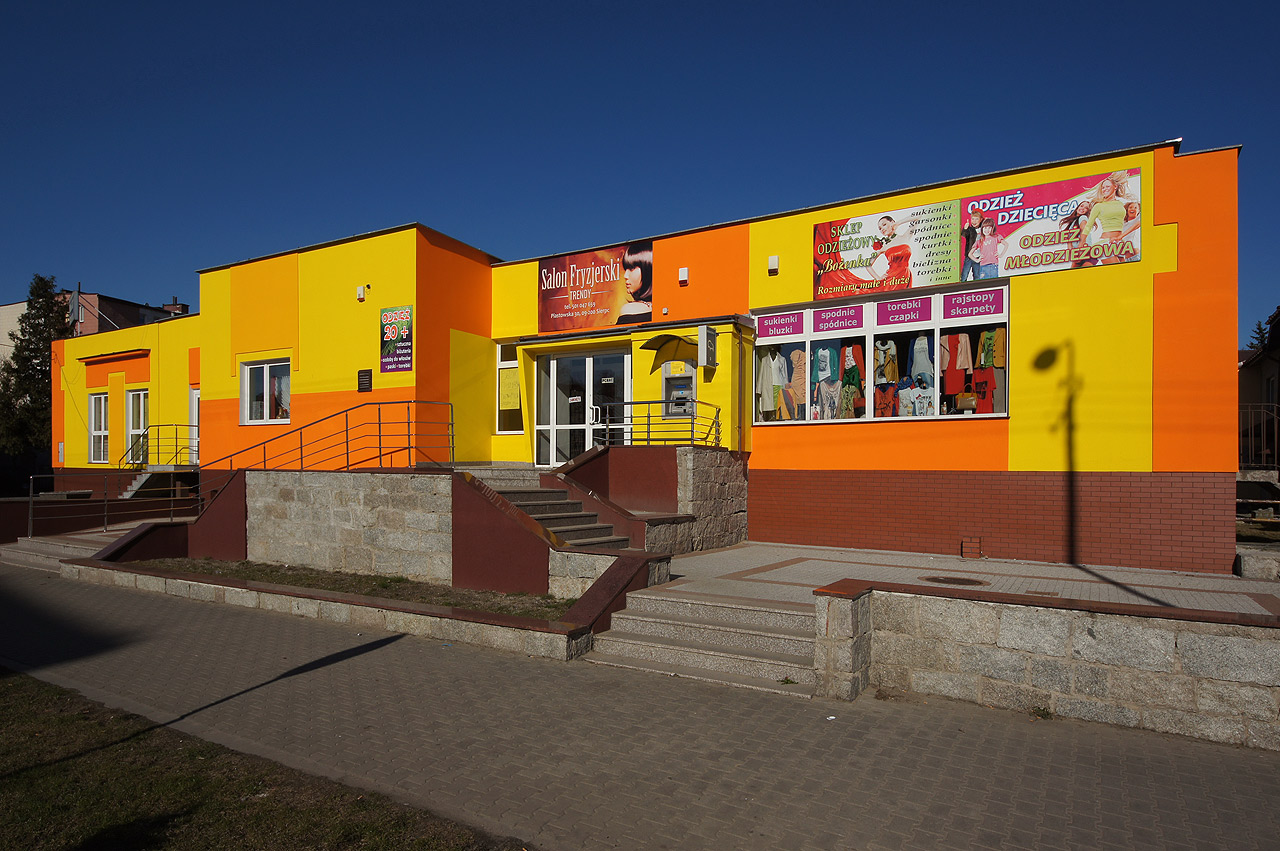 Budynek przy ulicy Piastowskiej, kwiecie 2012 r.