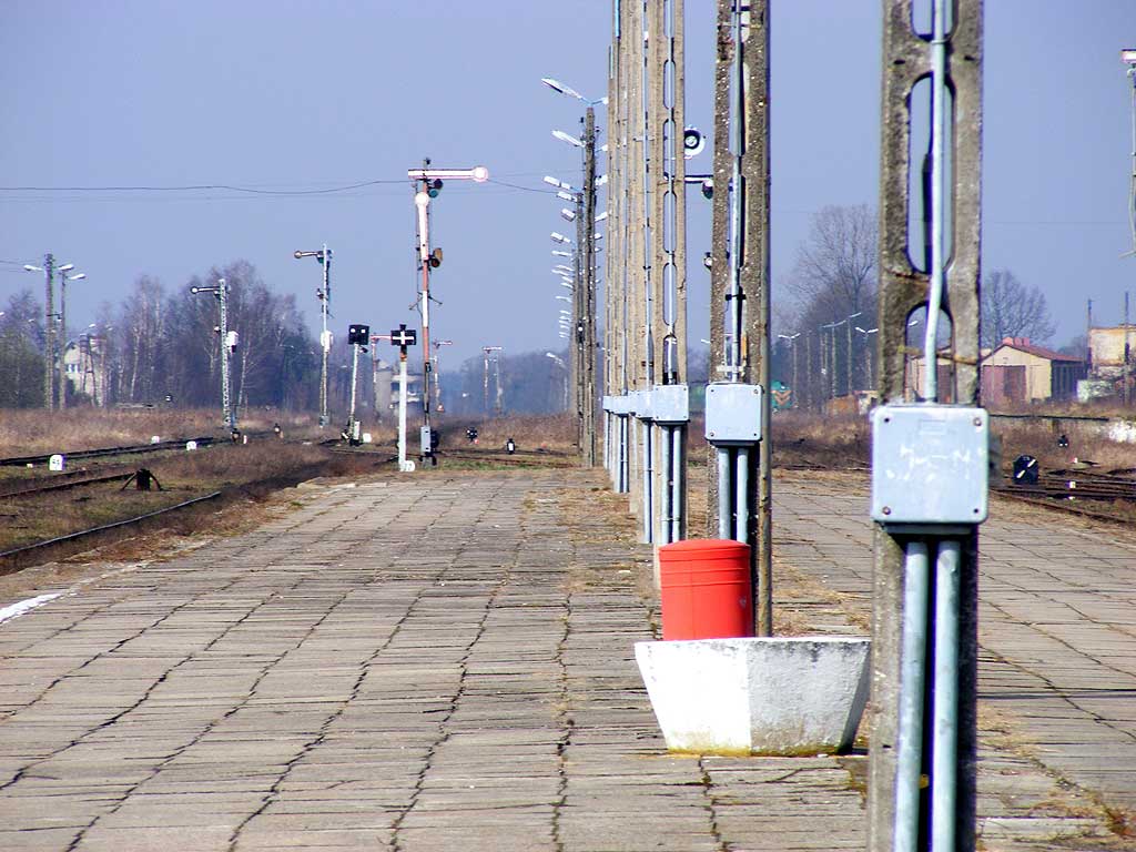 Na peronie - marzec 2008
