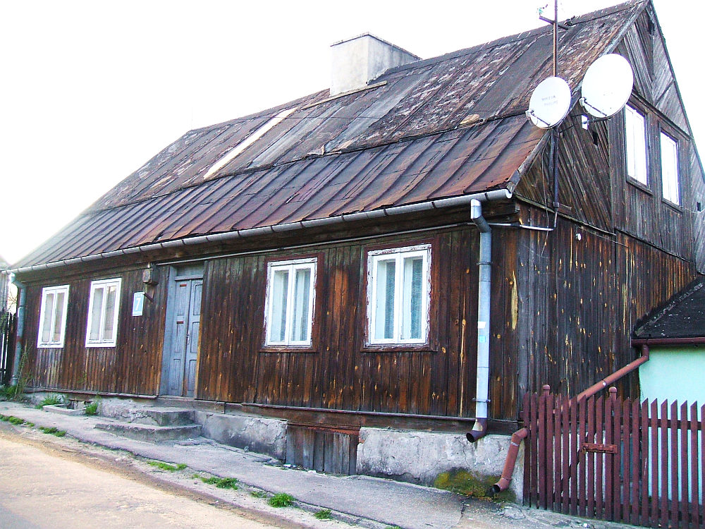 Dom przy ulicy w. Wawrzyca, kwiecie 2008 r.