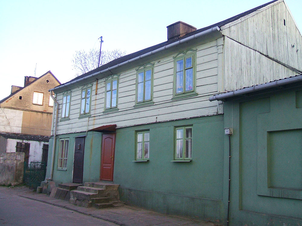 Dom przy ulicy w. Wawrzyca, kwiecie 2008 r.