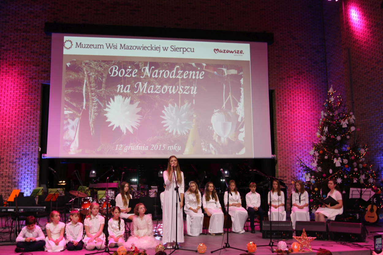 Wernisa wystawy Boe Narodzenie na Mazowszu w MWM w Sierpcu, 12.12.2015 r.