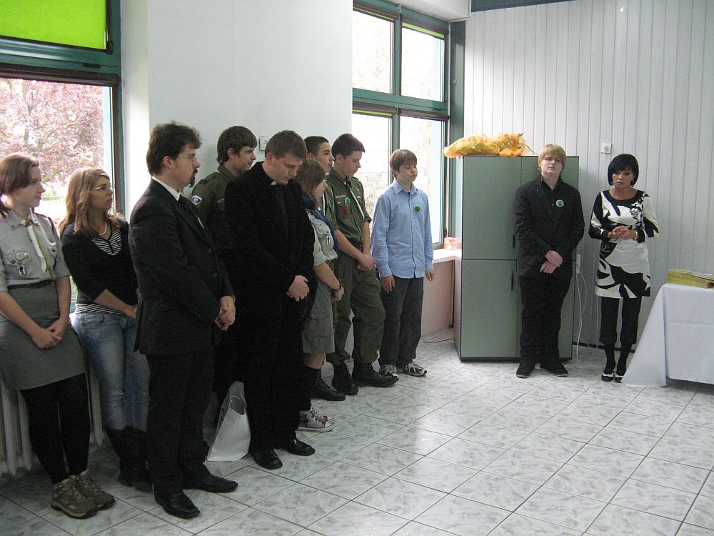 Drug cz uroczystoci zorganizowano w sierpeckim Liceum Oglnoksztaccym. 