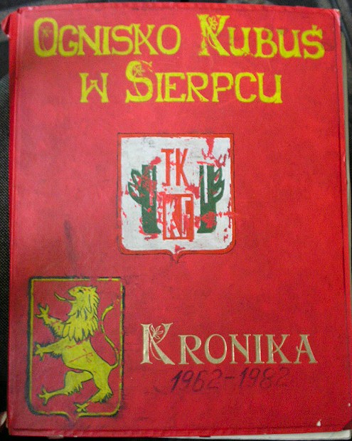 Okadka Kroniki Towarzystwa Krzewienia Kultury Fizycznej <I>Kubu</I>.