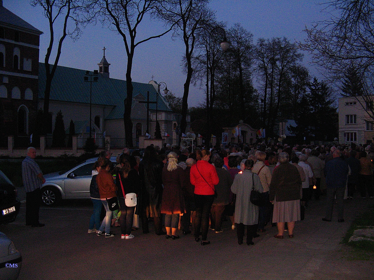 Marsz wiata ulicami Sierpca, 24.04.2014 r.