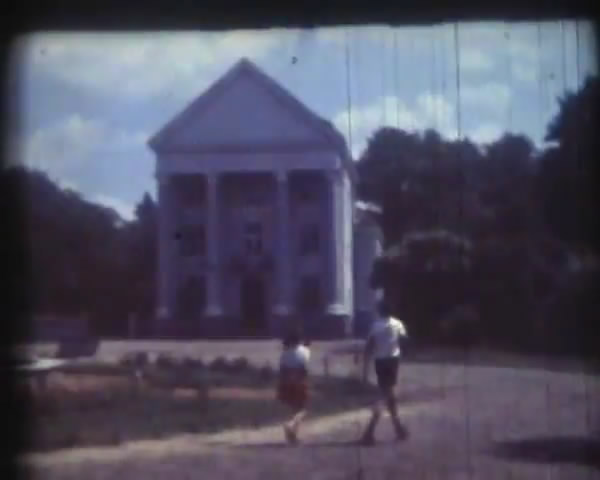 Kadr filmu z 1967 roku ukazujcy dawny Sierpc.