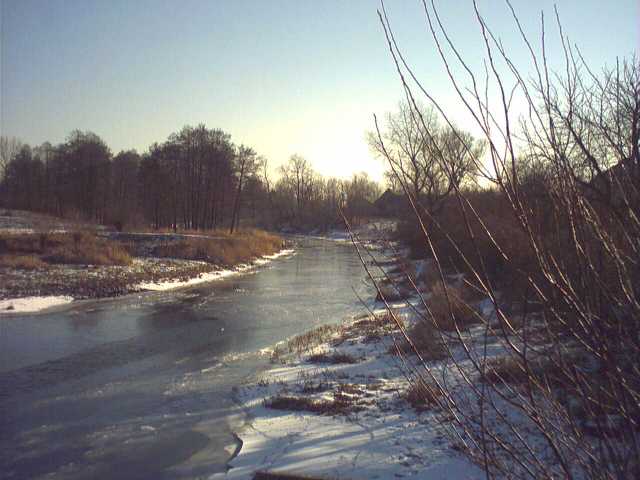 rzeka Skrwa w ukomiu