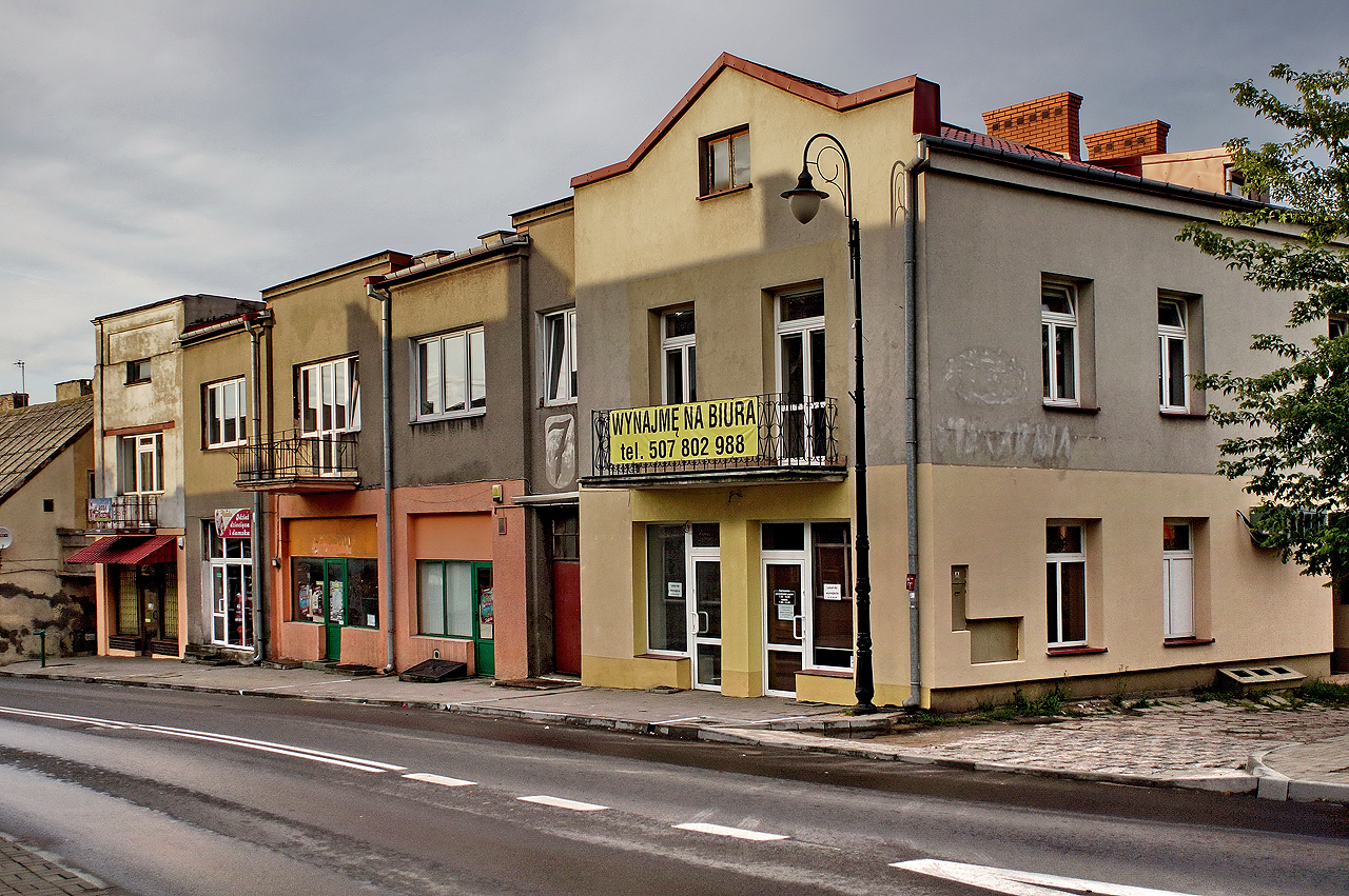 Budynki przy ulicy Pockiej, 2012 r.