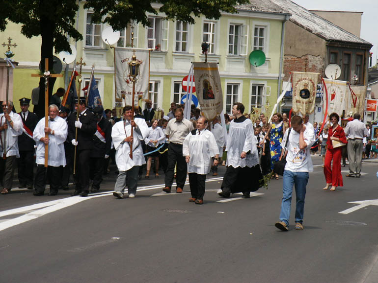 Boe Ciao - procesja na ulicy Pockiej - 19.06.2003 r.