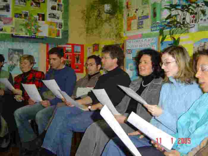 spotkanie z uczniami w grupach jzykowych