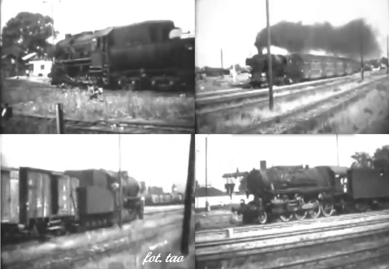 Stacja Sierpc w 1976 r. Na zdjęciach parowozy serii Ty2 i Tr203. Ciekawostką może być parowóz Tr203, który jak inne tej serii był produkowany dla armii USA. Prosta konstrukcja pozwalała na eksploatację w każdych warunkach, nawet na szerokich torach ZSRR. Po zakończeniu wojny do Sierpca trafił jeden z