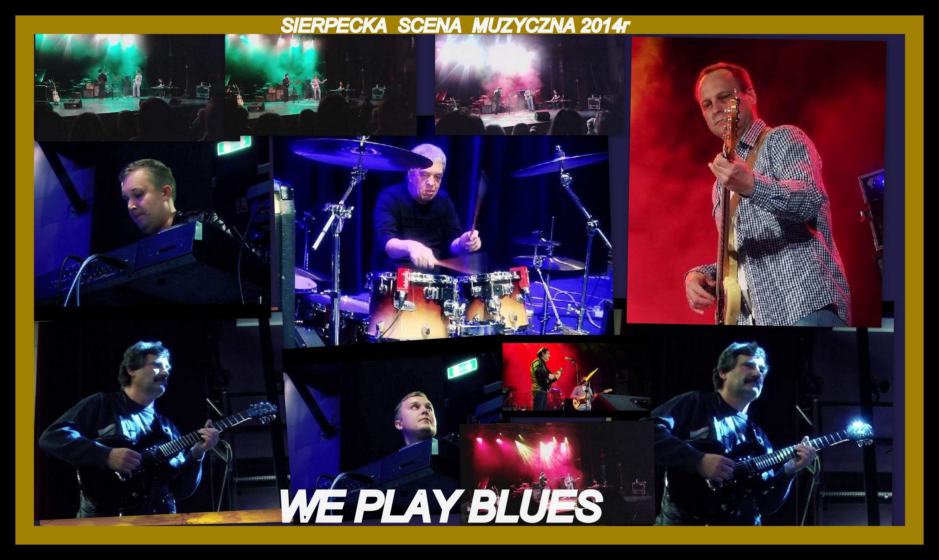 We Play Blues na scenie w CKiSz w Sierpcu, 26.09.2014 r.