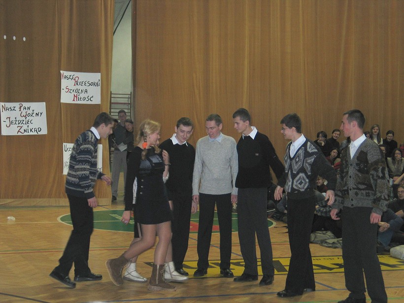 Uczniowie jak zwykle zorganizowali szereg konkursw.
