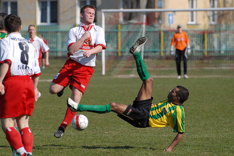 Mecz Kasztelan Sierpc-Orze Goleszyn w Sierpcu 04.04.2009 CD.