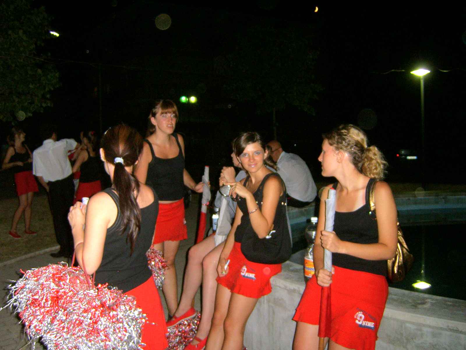 Wochy 2007 - Roseto, chwila odpoczynku oprzed kolejnym tacem