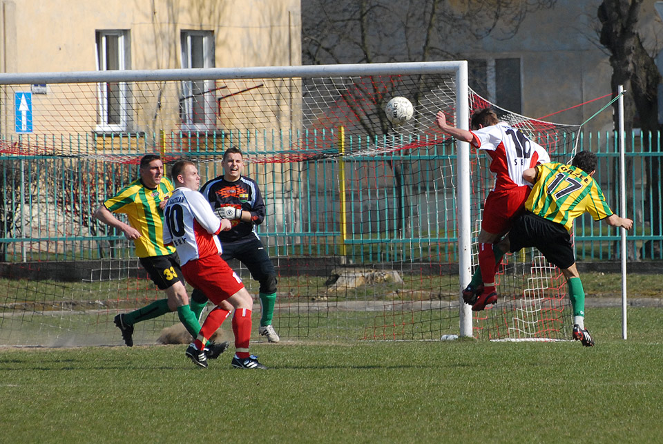 Mecz Kasztelan Sierpc-Orze Goleszyn w Sierpcu 04.04.2009 CD.