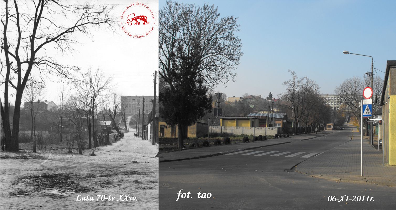 Ulica Bolesawa Prusa, tzw. droga do szkoy (Szkoy Podstawowej nr 3).