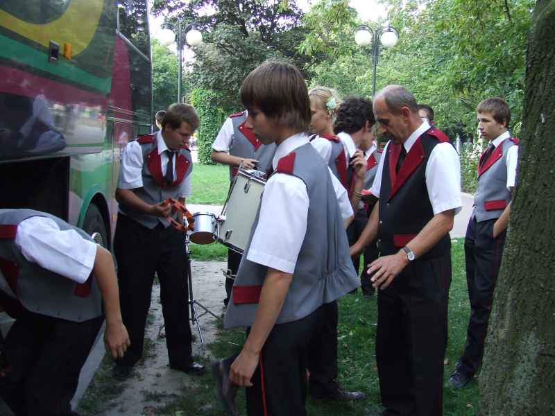 Letnia Serenada - Warszawa 2007 - Pakujemy si po koncercie.