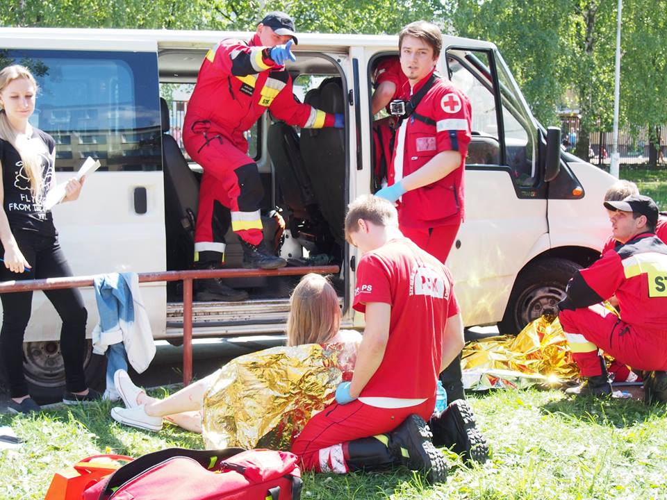 Oglnopolskie Mistrzostwa Pierwszej Pomocy Polskiego Czerwonego Krzya – Etap Rejonowy, z udziaem reprezentantw z Sierpca, 12.05.2016 r.