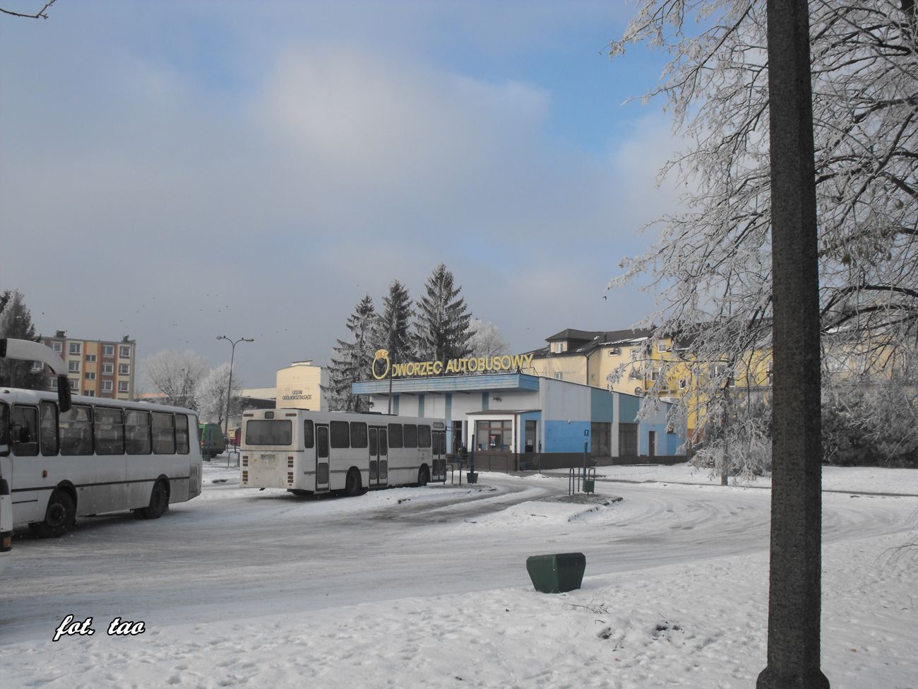 Dworzec autobusowy w Sierpcu. Jak widać jest potrzebny, 18.01.2016 r.