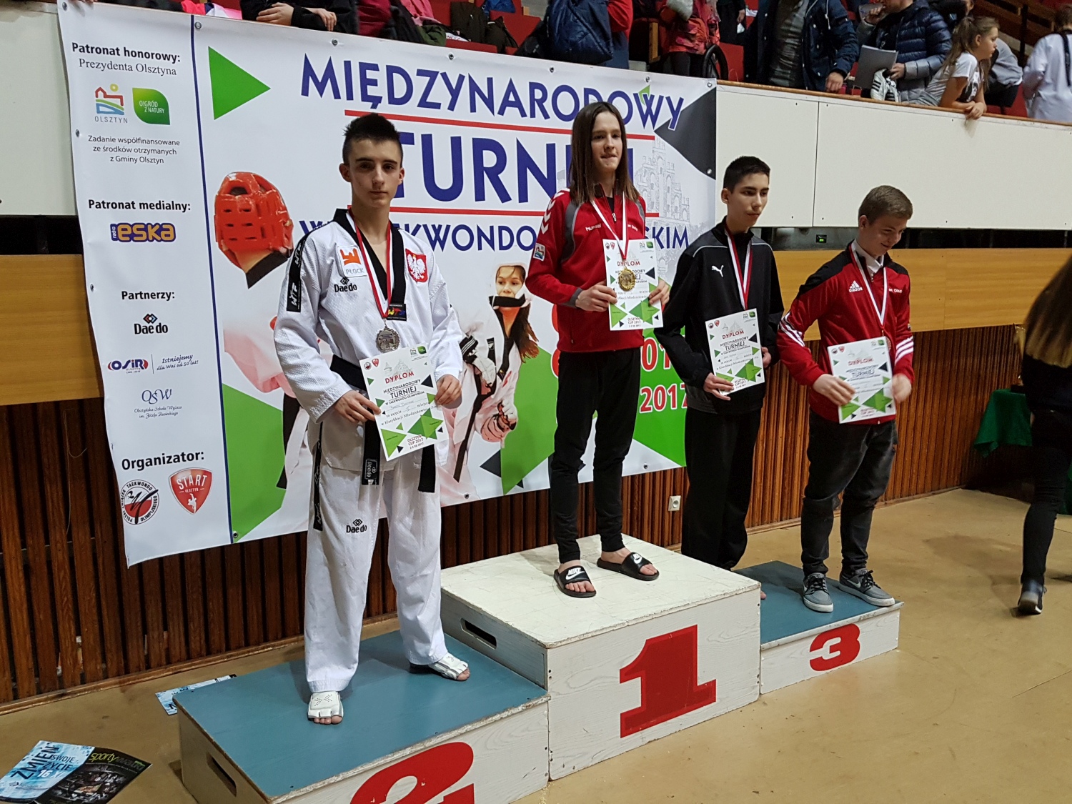 Puchar Polski w Taekwondo Olimpijskim - Olsztyn 1-2.12.2017 r.