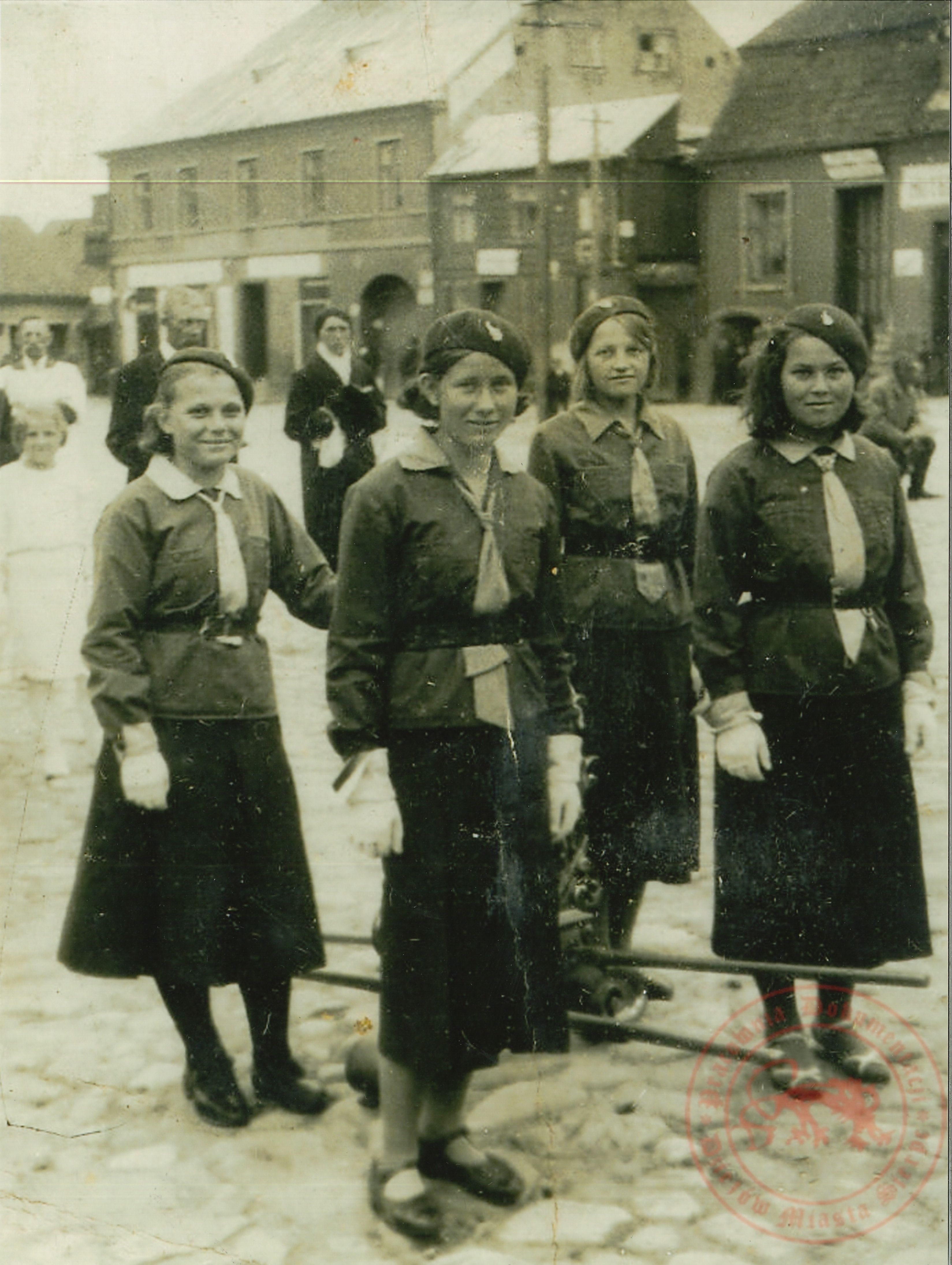 Obchody �wi�ta Bo�ego Cia�a. Stary Rynek w&nbsp;Sierpcu, 1935&nbsp;r.