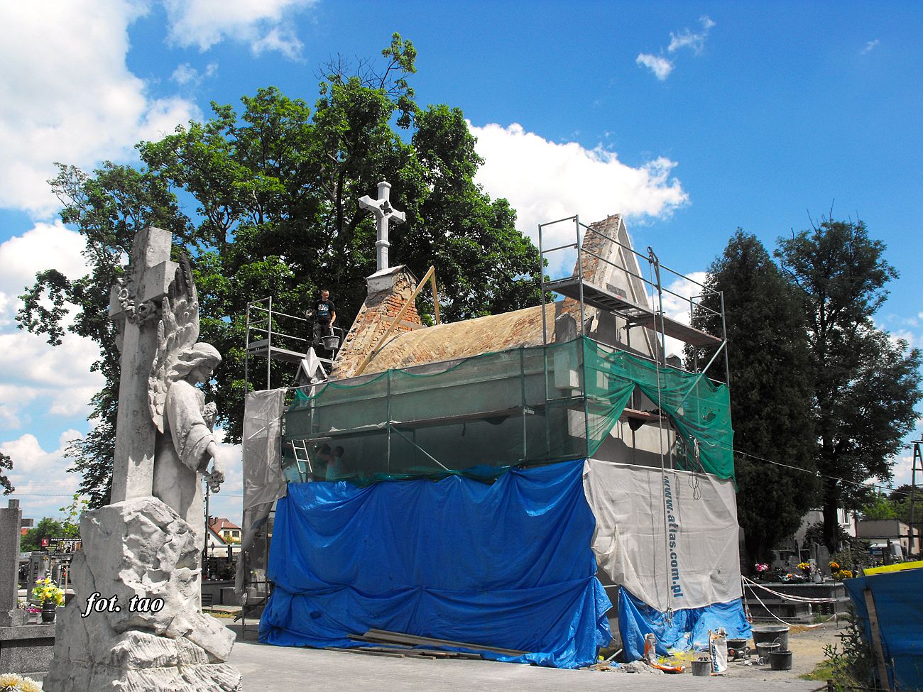 Dawno zapowiadany remont kaplicy na cmentarzu parafialnym w Sierpcu ruszy 