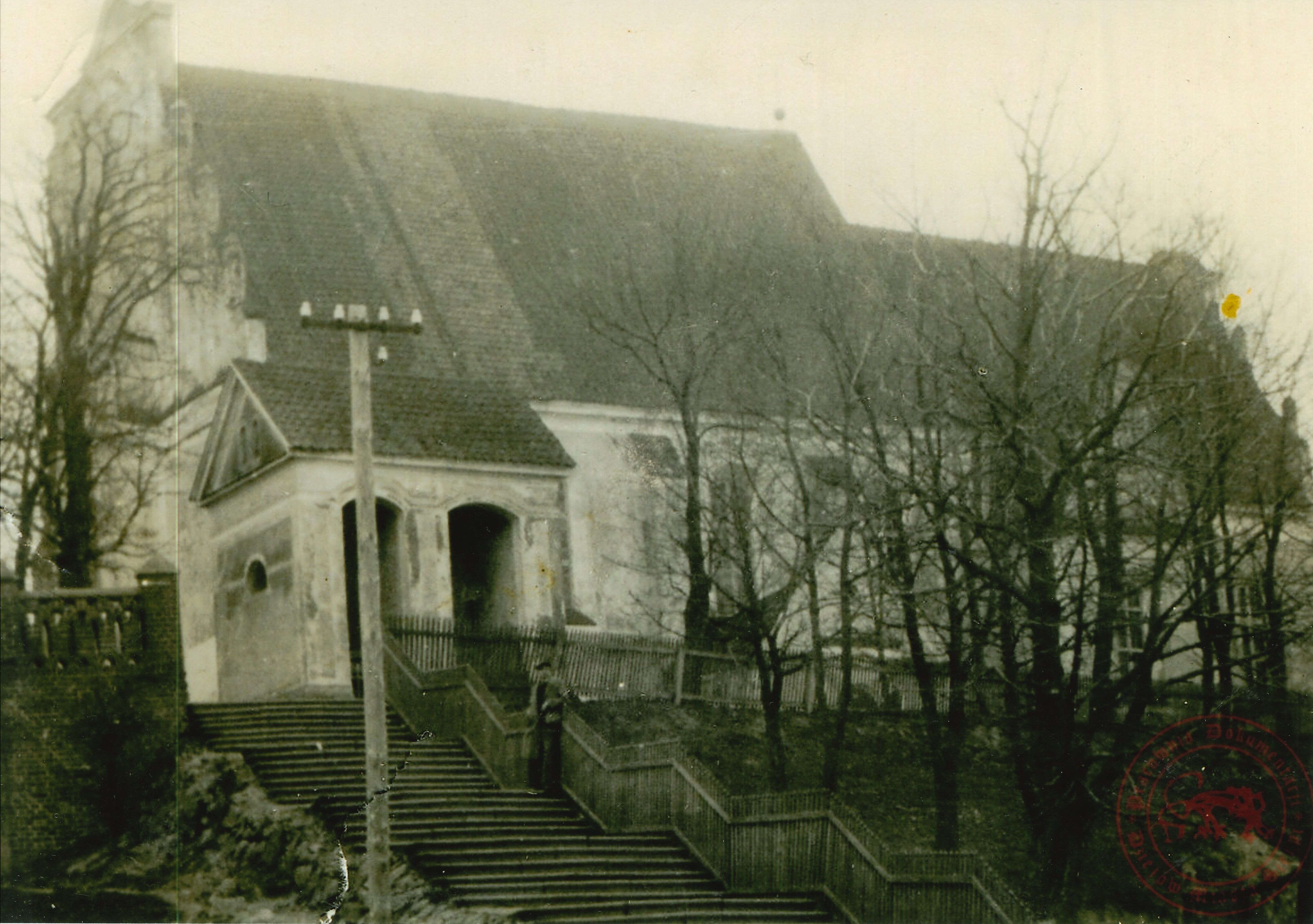 Ko�ci� NMP w&nbsp;Sierpcu, gdzie wed�ug relacji, 3&nbsp;maja 1945 roku odby�a si� msza z&nbsp;okazji obchod�w �wi�ta Trzeciego Maja.