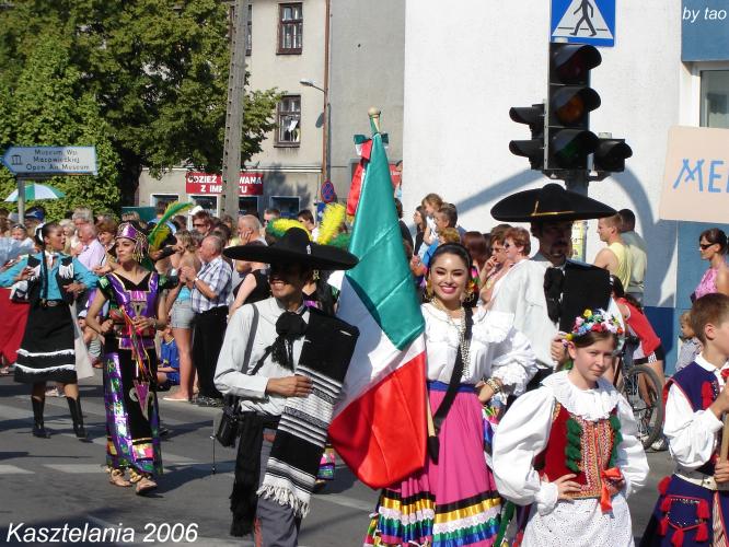 Przejcie przez miasto - Meksyk.