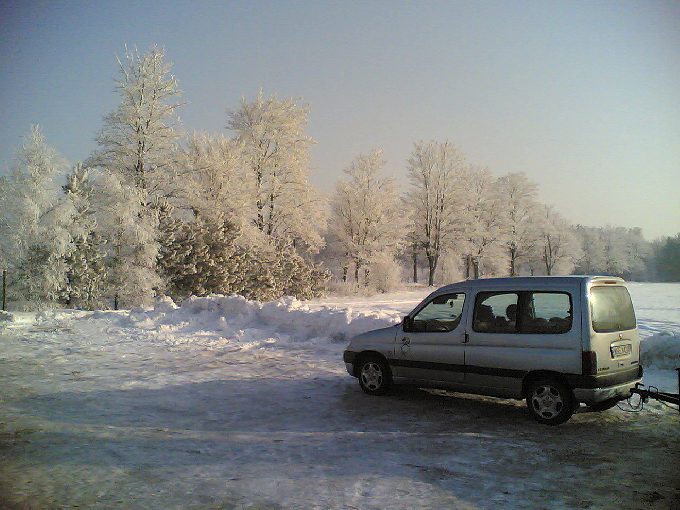 Droga Sierpc -Rypin (foto robione na zajedzie Kasztelan)