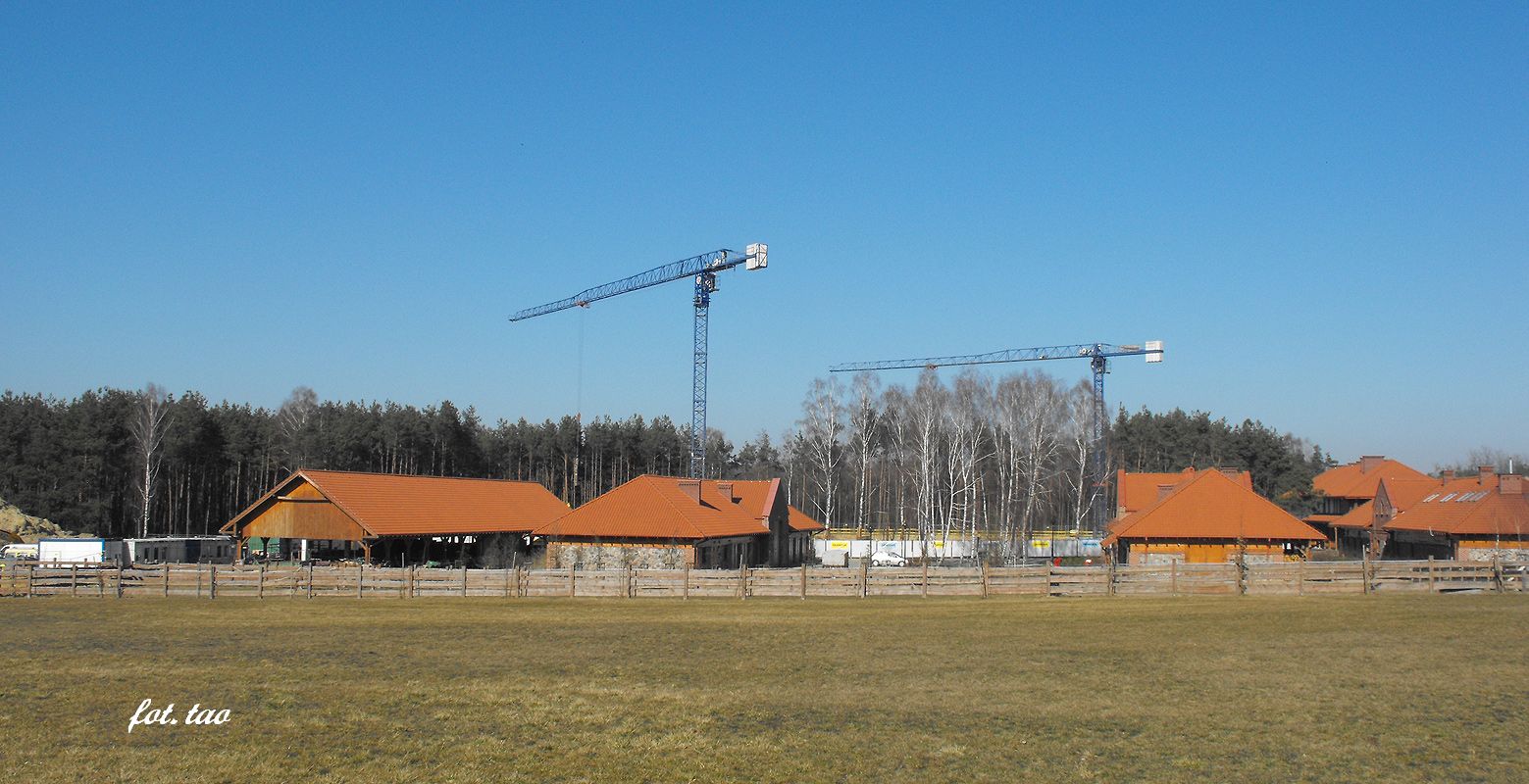 Wielka budowa w skansenie rozpoczta, 13.03.2014 r.