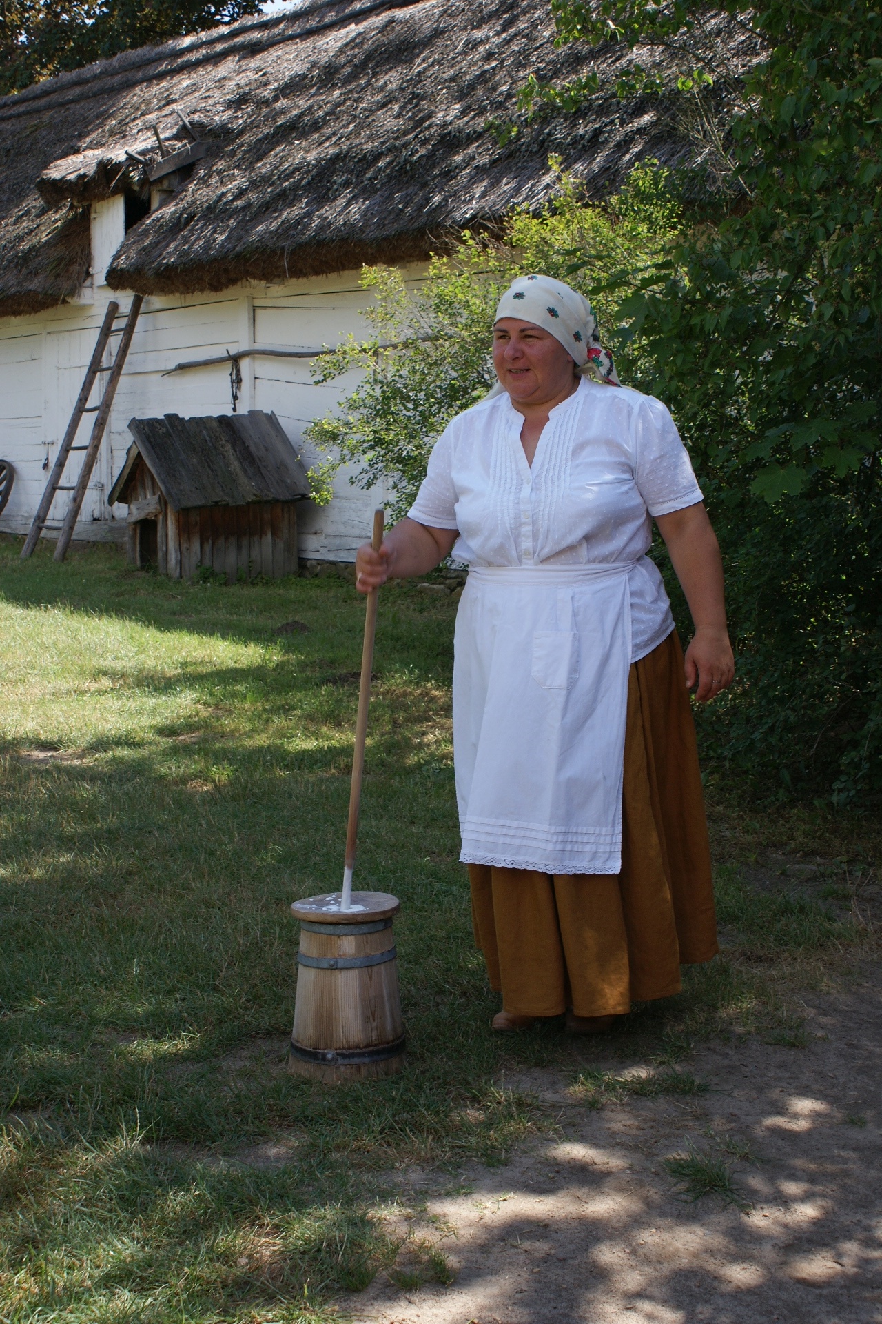 Miodobranie w skansenie, 7.07.2019 r.