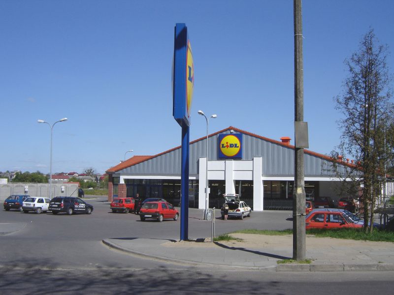 Sklep LIDL, ul. Pocka