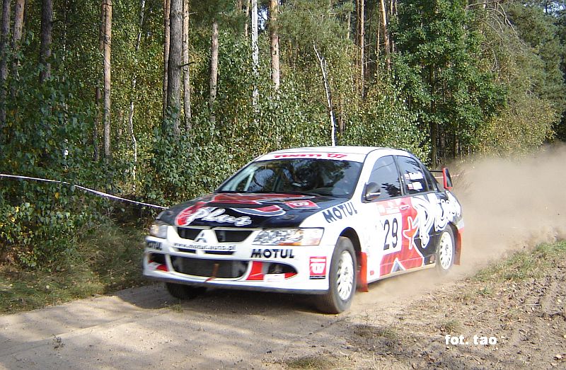 Rajd ORLEN Mieszczk 23.IX.2007r
