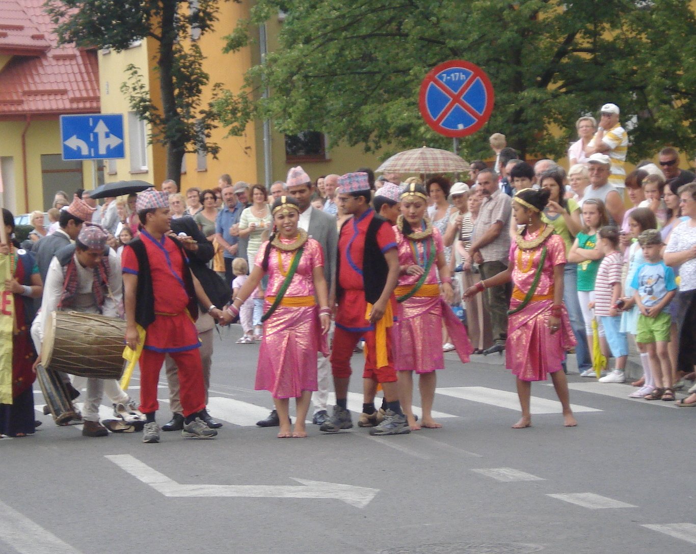 Korowd Kasztelanii ulicami miasta - 11.07.08 r.