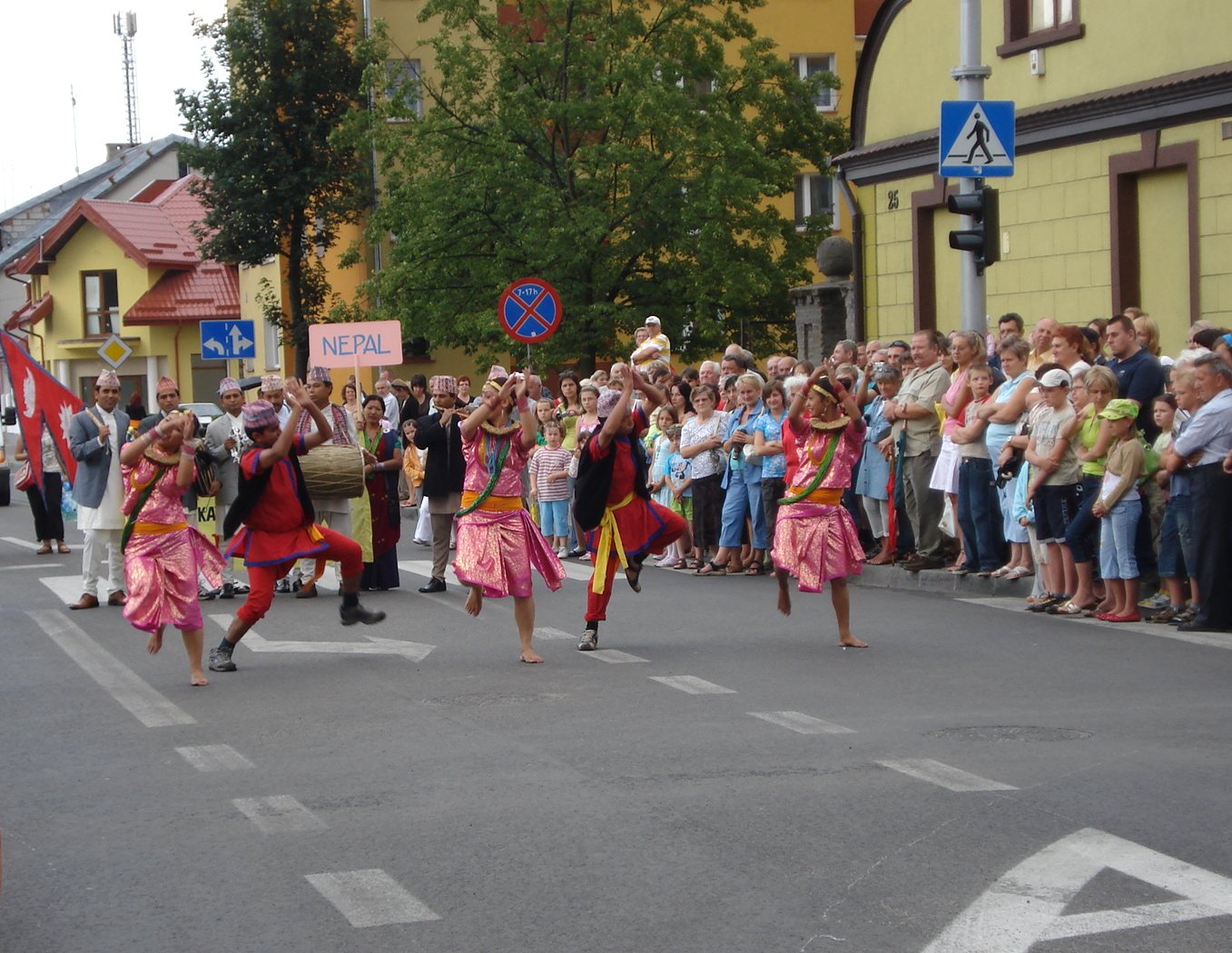 Korowd Kasztelanii ulicami miasta - 11.07.08 r.