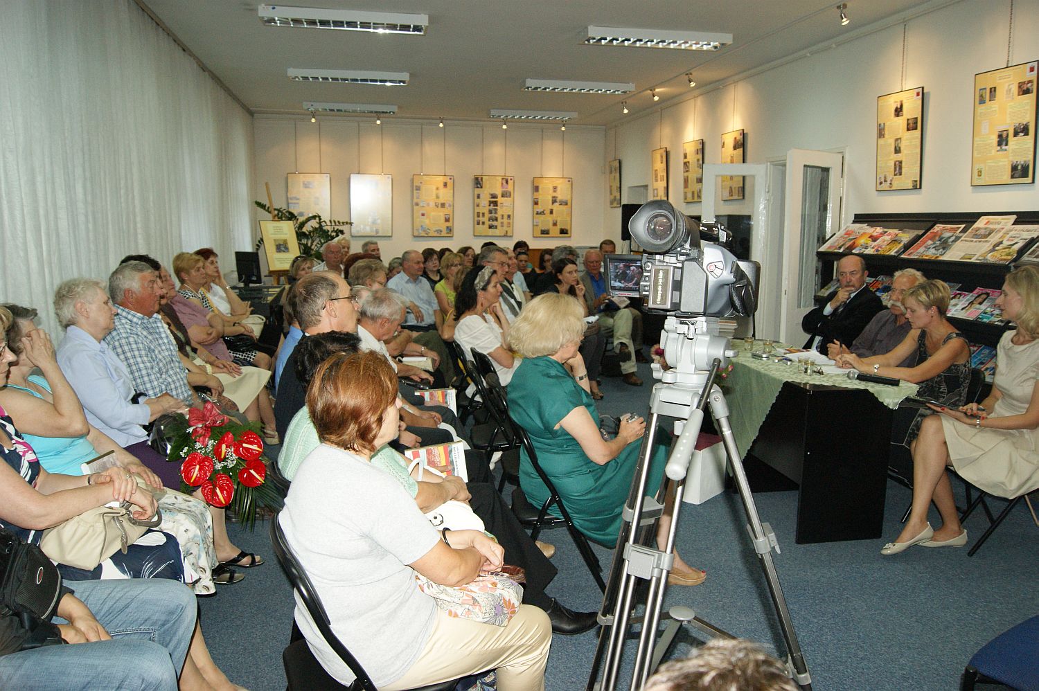 Publiczno spotkania autorskiego z Eugenem Kleisterem w Bibliotece Miejskiej, 30.08.2012 r.