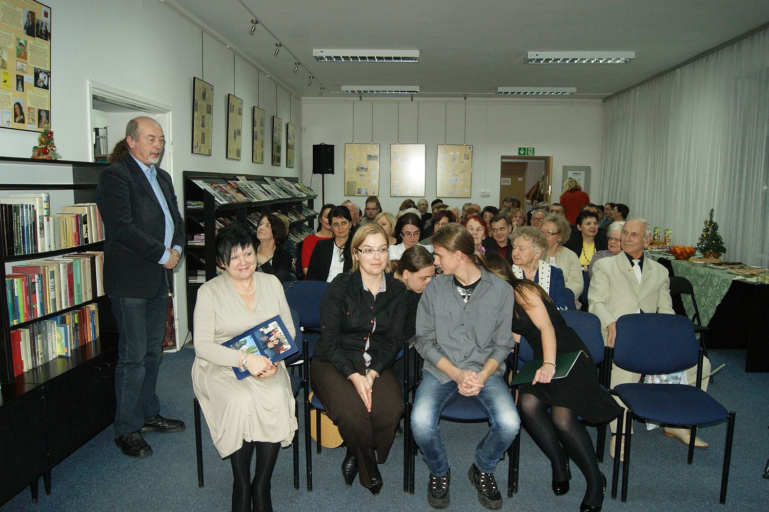 Podczas spotkania gos zabra prezes TPZS Zdzisaw Dumowski.