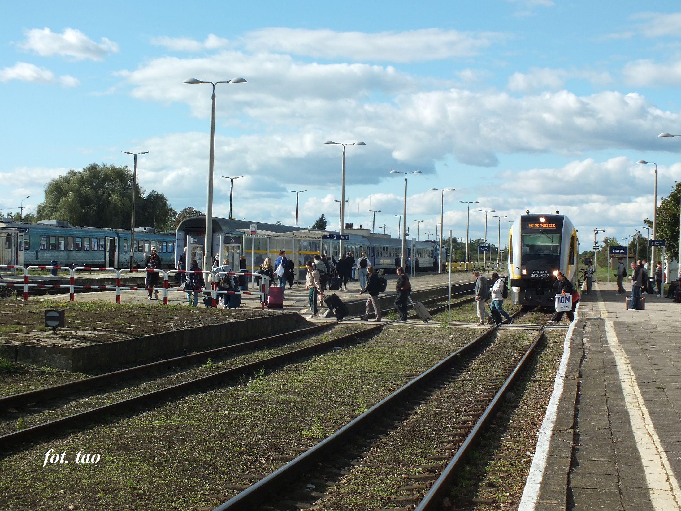 To ju ostanie dni wrzenia, koniec studenckich wakacji, zaczyna si ruch i na naszej stacji, 28 padziernika 2025 r.