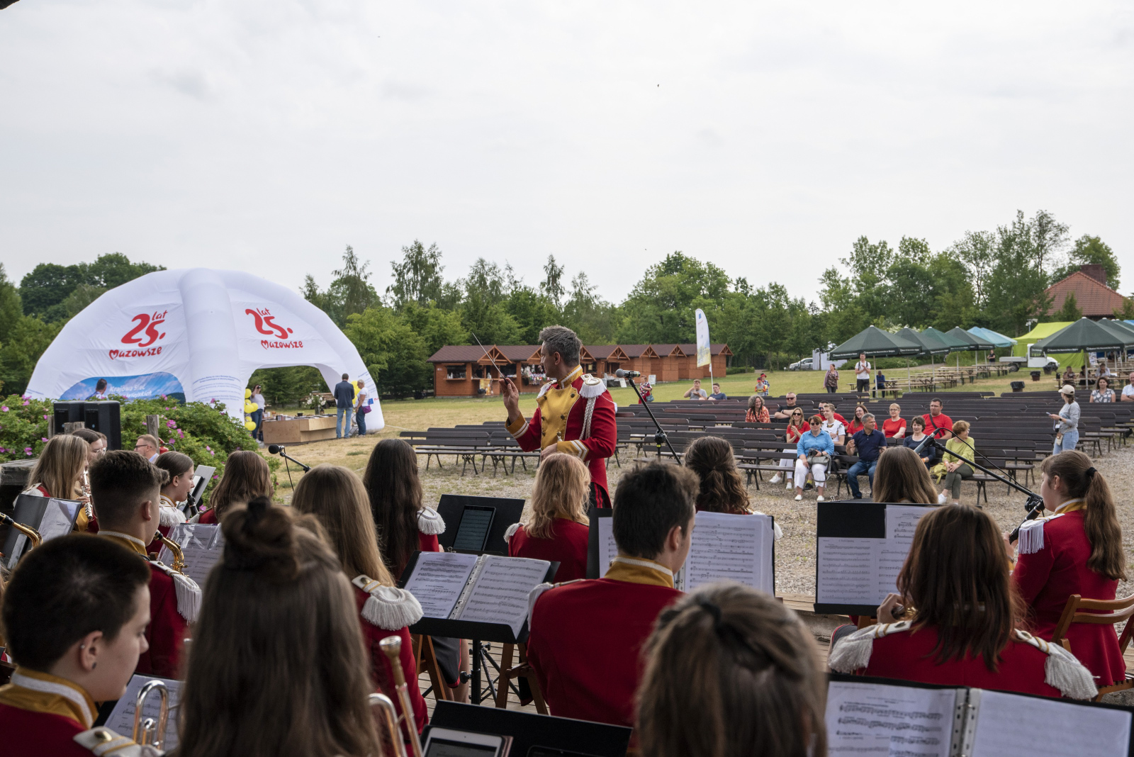 Gala Orkiestr Dtych 25-lecia Samorzdu Wojewdztwa Mazowieckiego w skansenie, 18.06.2023 r.