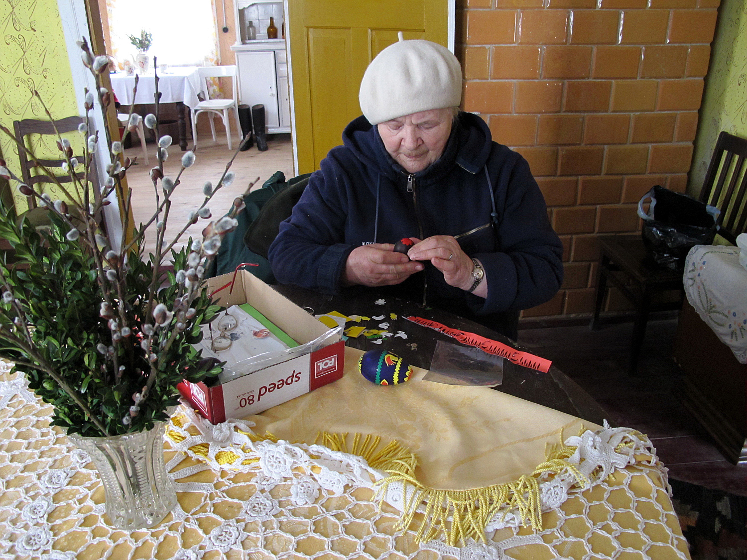 Zwyczaje wielkanocne w sierpeckim skansenie, kwiecie 2013 r.