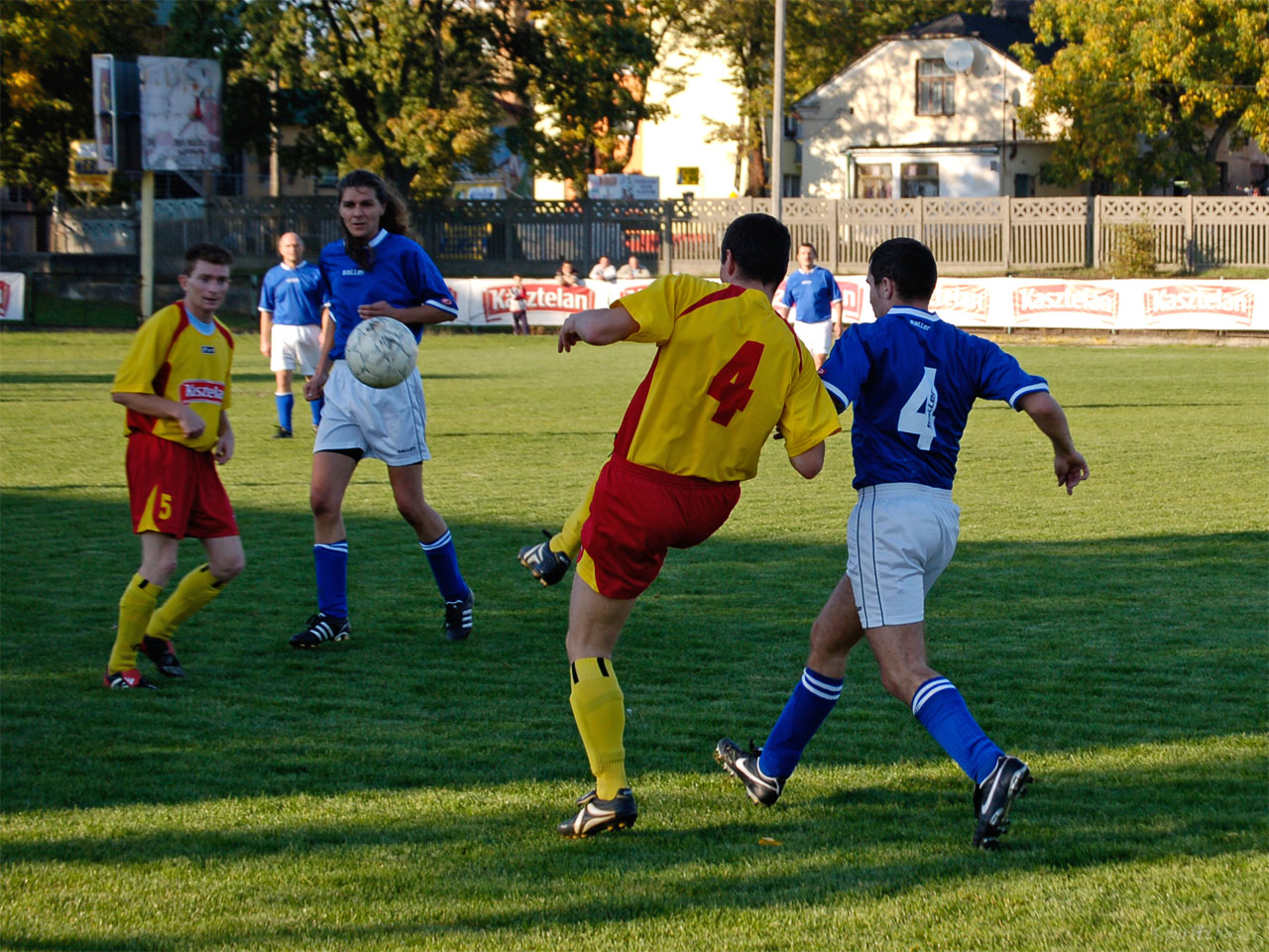 Mecz Kasztelan Sierpc - Zorza Szczawin, 27 wrze�nia 2008, wynik 6:1
