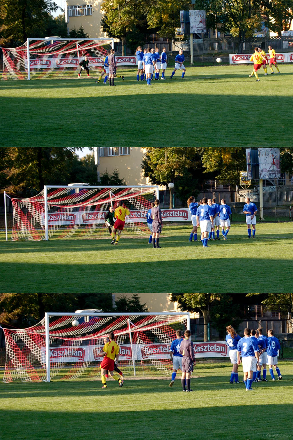 Mecz Kasztelan Sierpc - Zorza Szczawin, 27 wrzenia 2008, wynik 6:1