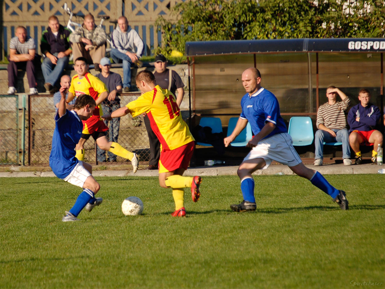 Mecz Kasztelan Sierpc - Zorza Szczawin, 27 wrzenia 2008, wynik 6:1