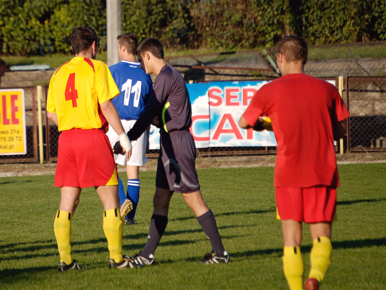 Mecz Kasztelan Sierpc - Zorza Szczawin, 27 wrzenia 2008, wynik 6:1