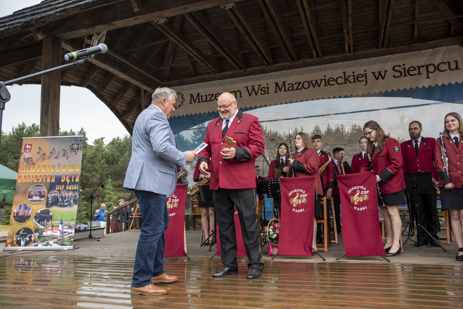 Gala Orkiestr Dtych 25-lecia Samorzdu Wojewdztwa Mazowieckiego w skansenie, 18.06.2023 r.