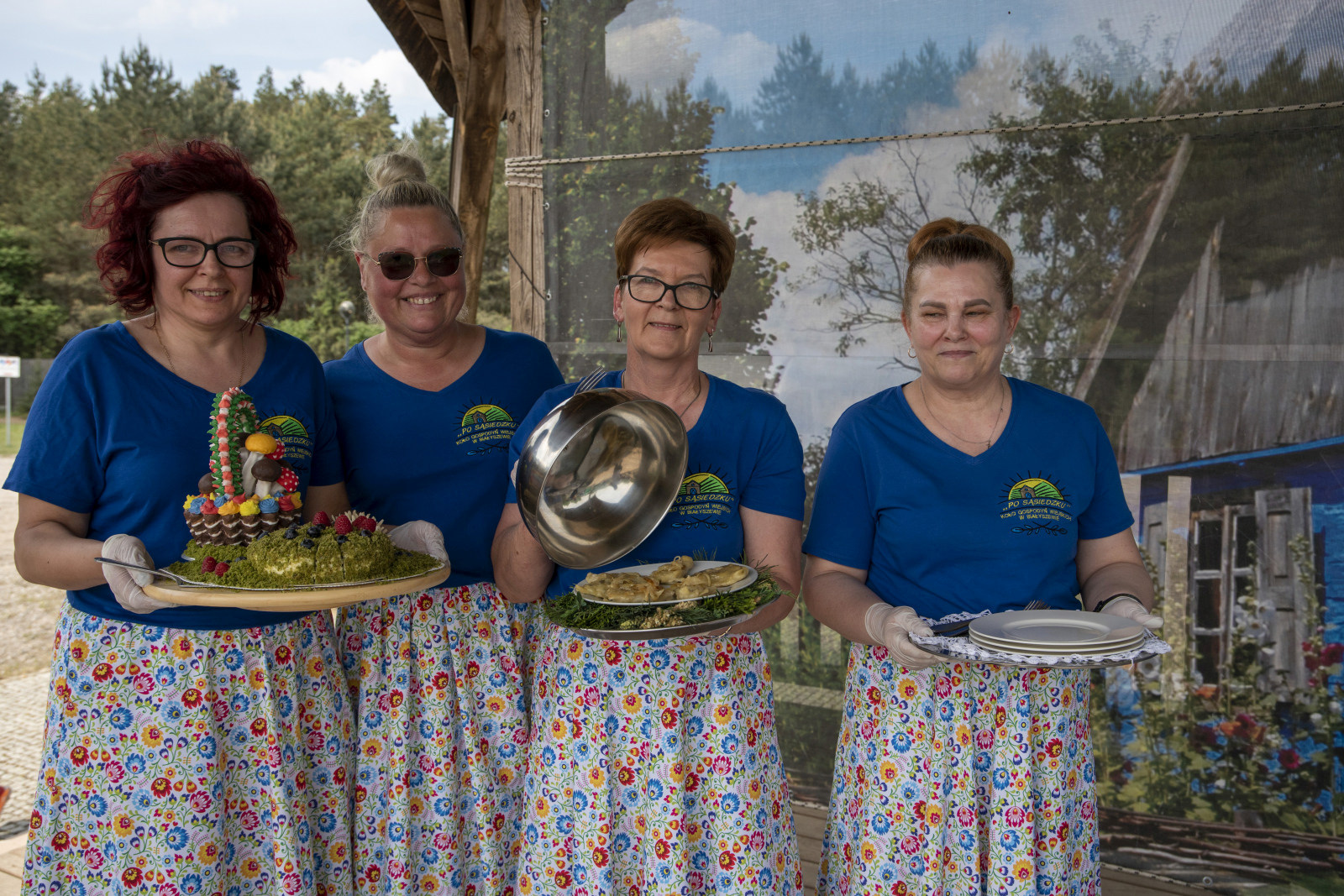 Gotowanie na lenej polanie w Muzeum Wsi Mazowieckiej w Sierpcu, 5 maja 2024 r.