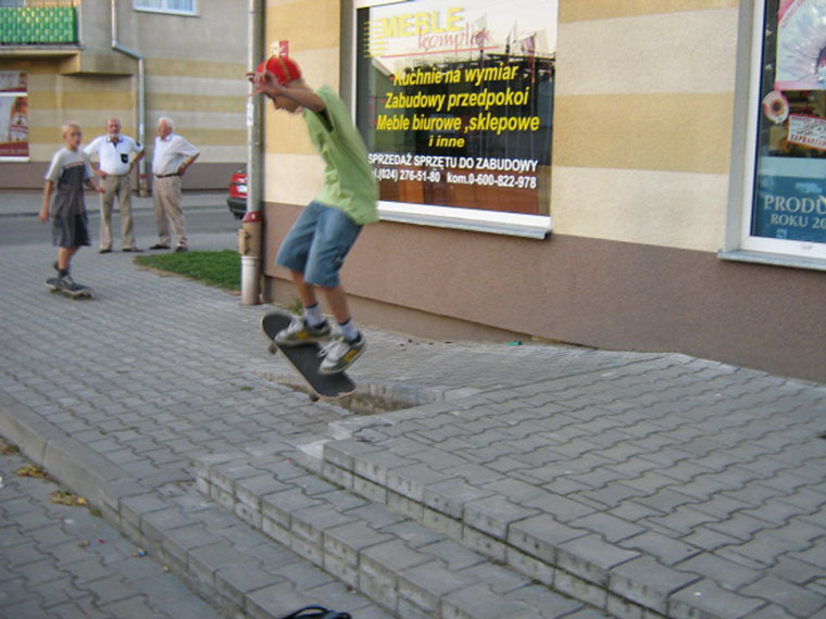 Skate.<br>Wow ale jazda .