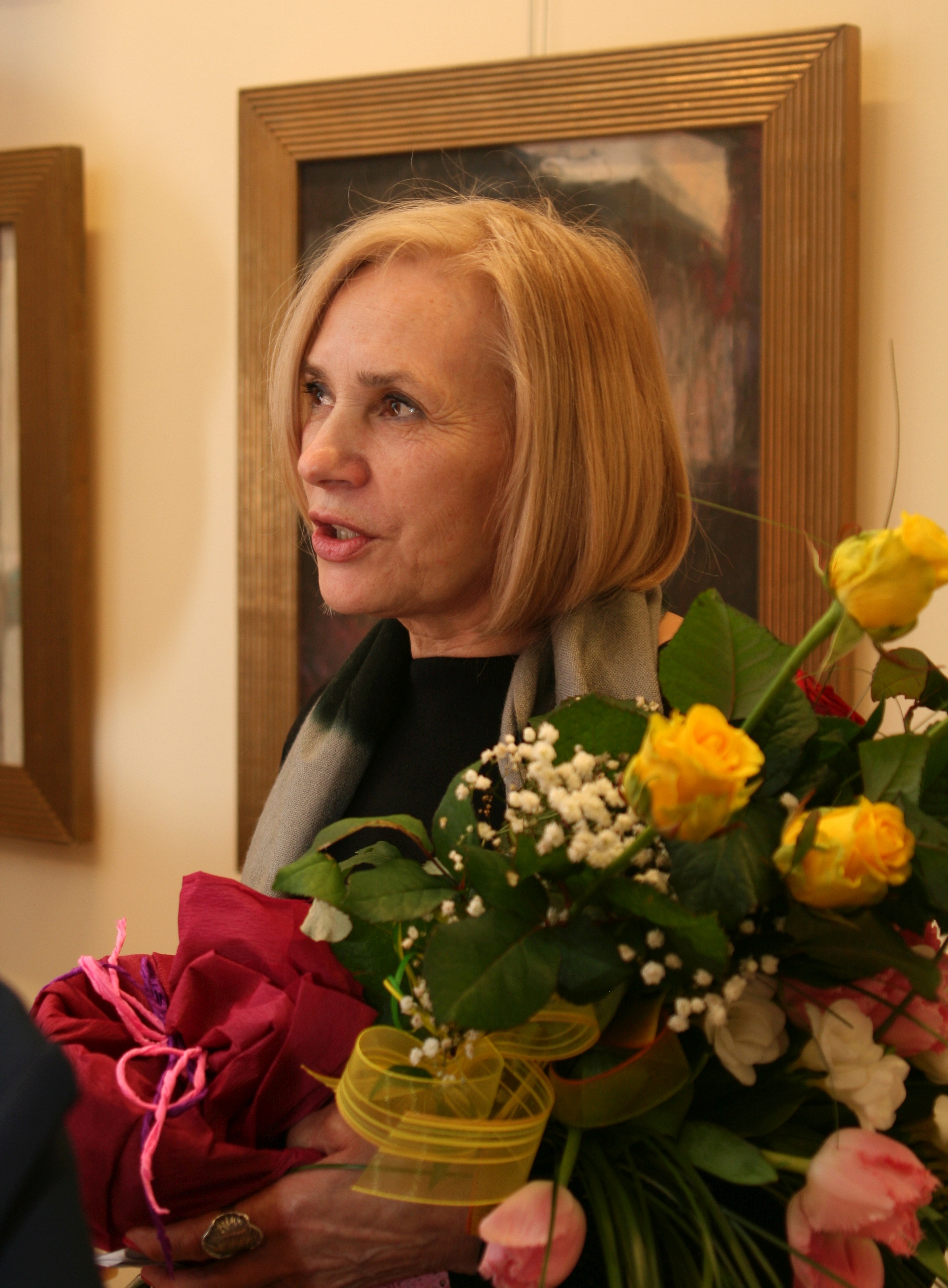 Jolanta Smykowska, autorka prezentowanej wystawy