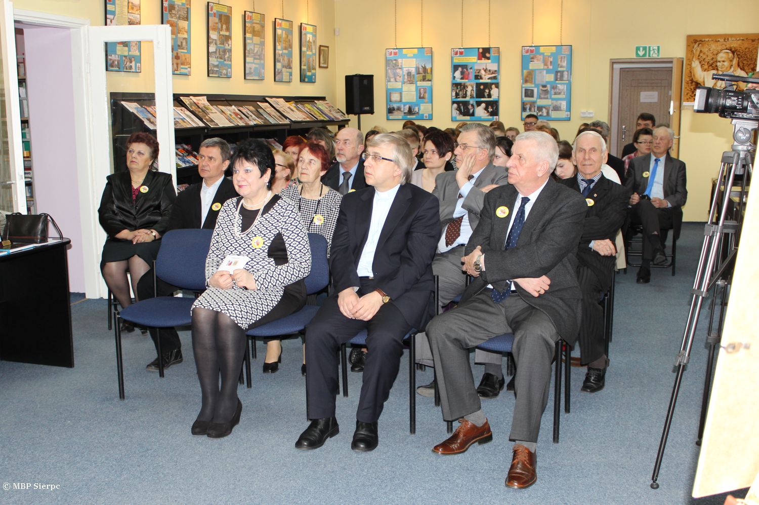 Publiczno wernisau wystawy w Czytelni Biblioteki Miejskiej, 27.03.2014 r.